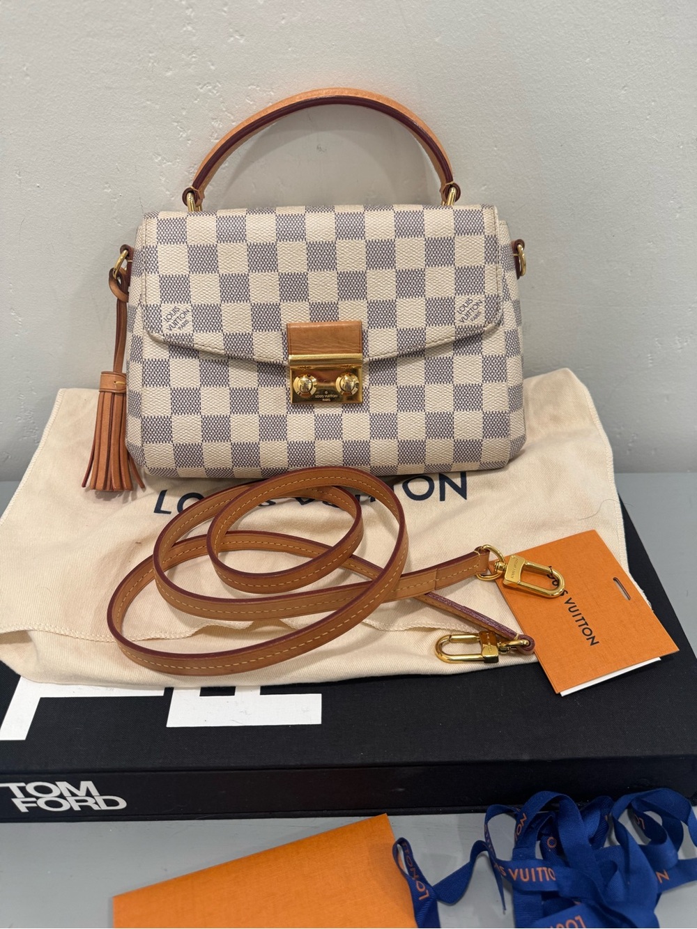 Louis Vuitton Croisette Damier Azur